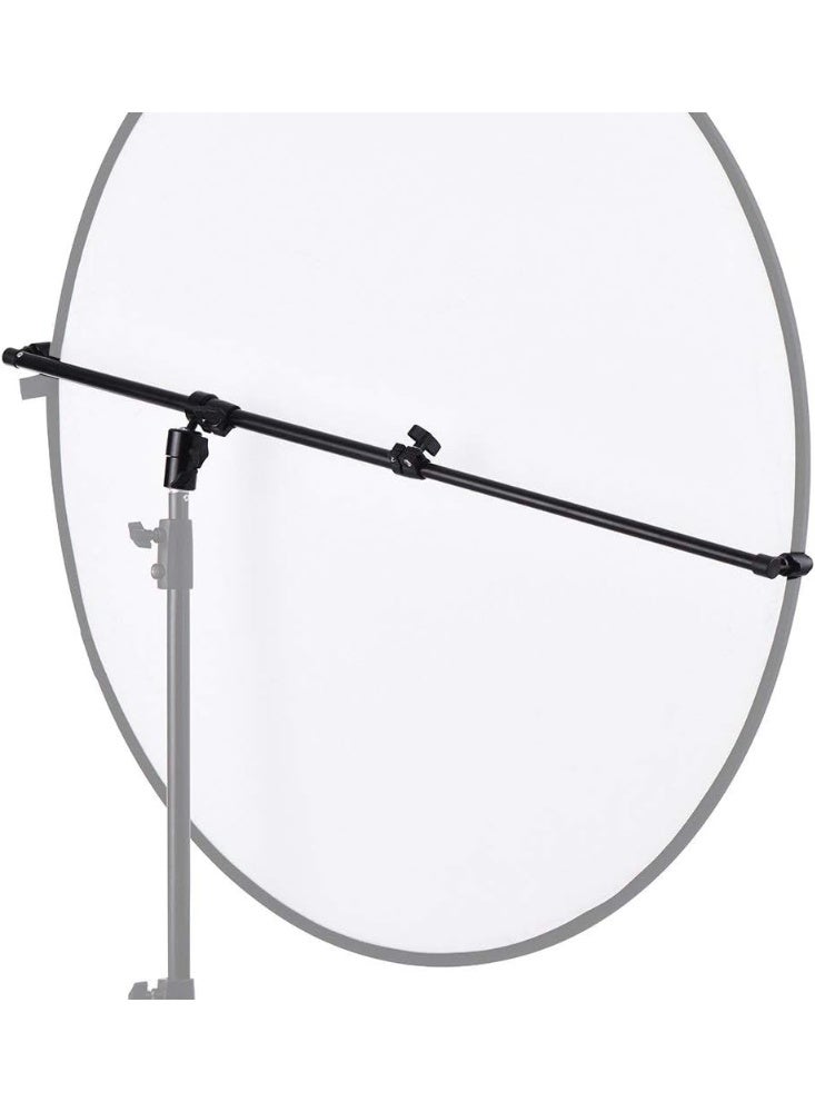 eWINNER 360 Degree Swivel Head Reflector Holder Photography Telescopic Reflector Holder Extendable Boom Arm Swivel with Adjustable 0.66-1.2 meters for Product & Portrait Photography - Image 2